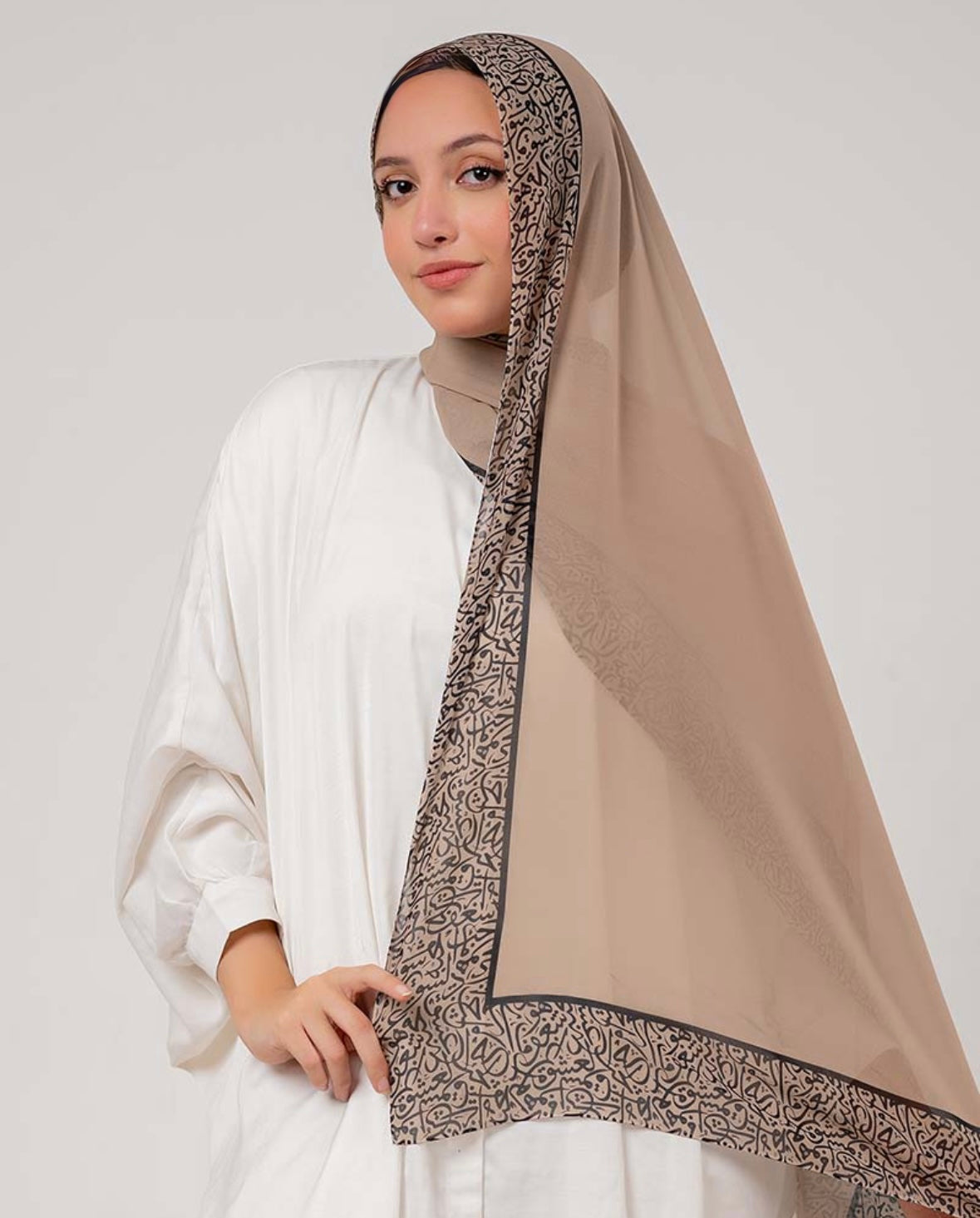 Ramla Calligraphy Chiffon