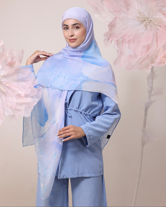 Sakura Silk in Periwinkle
