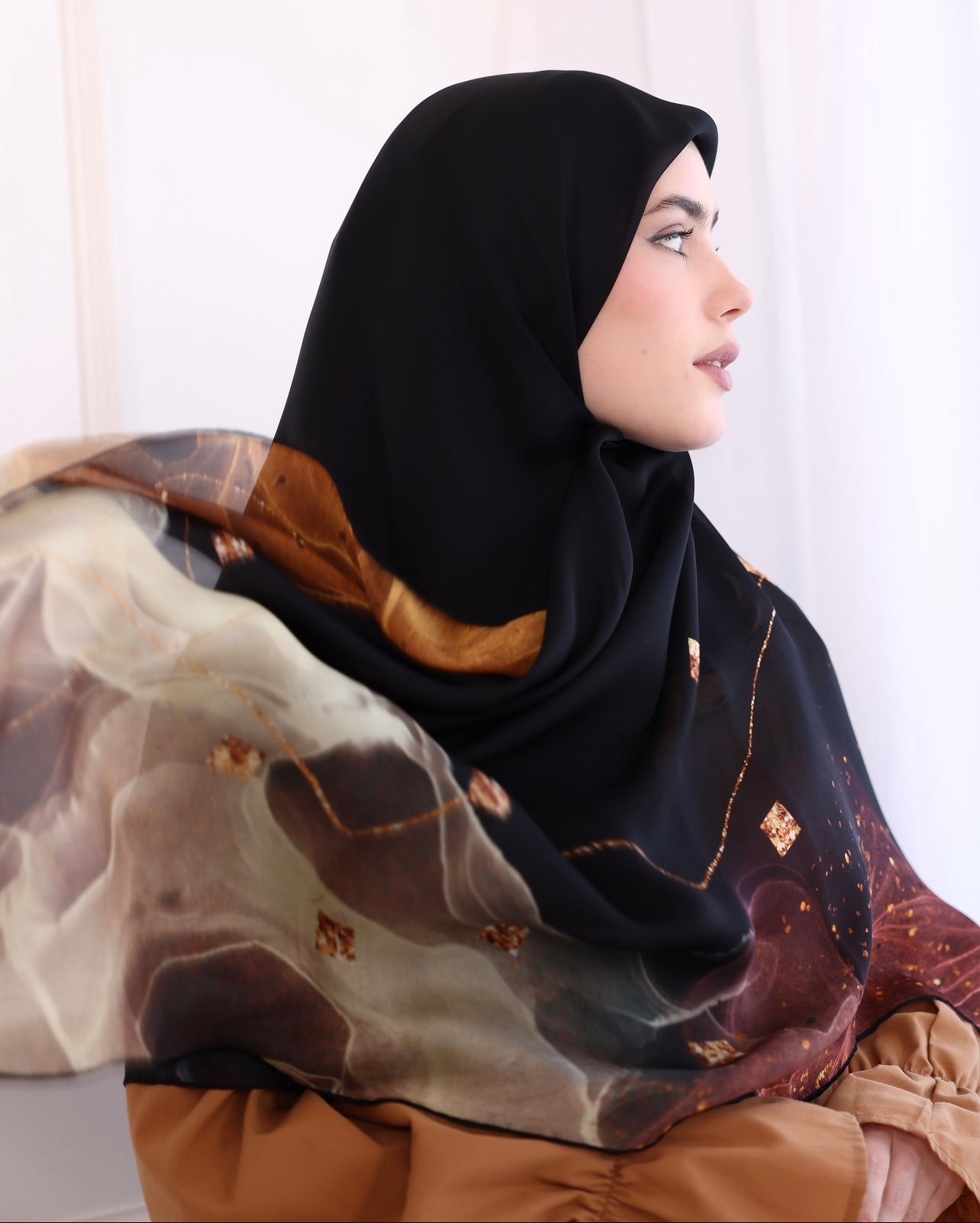 Regal Noir Silk