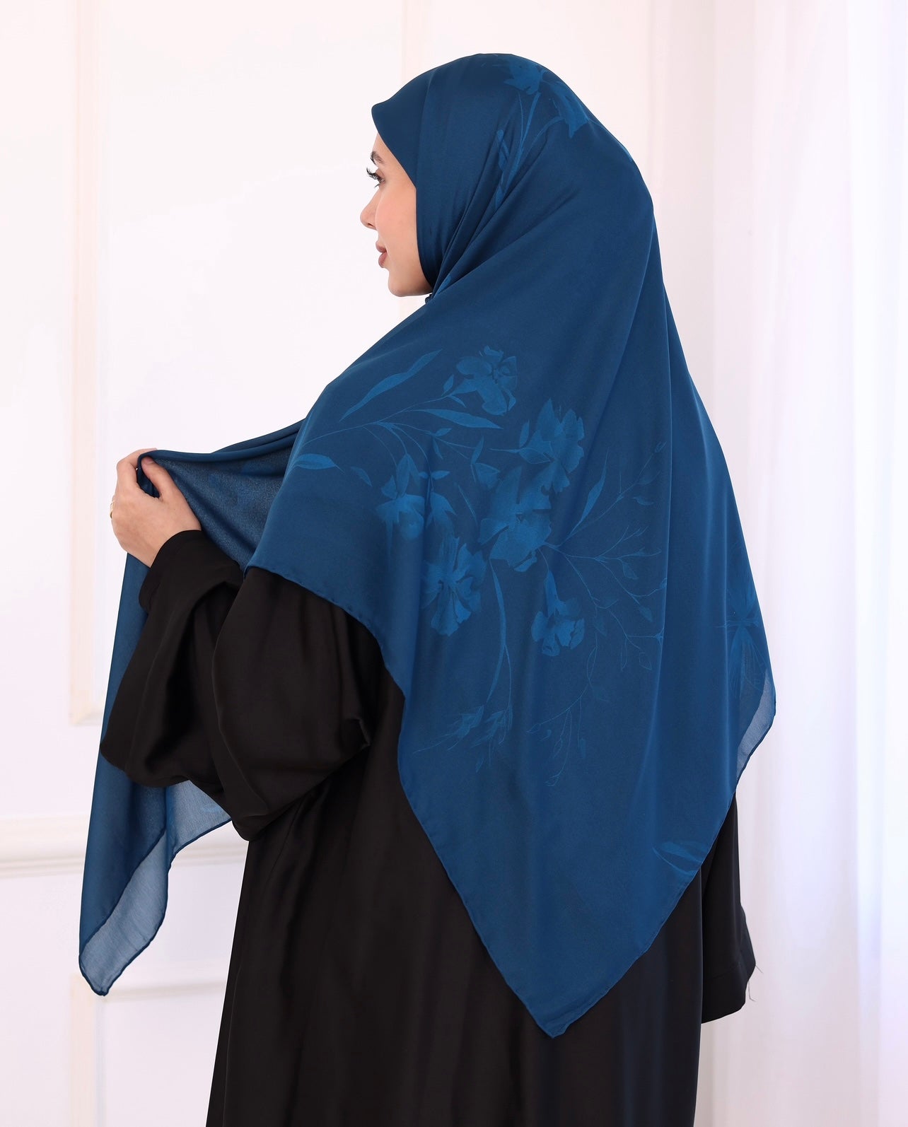 Teal Serene Silk