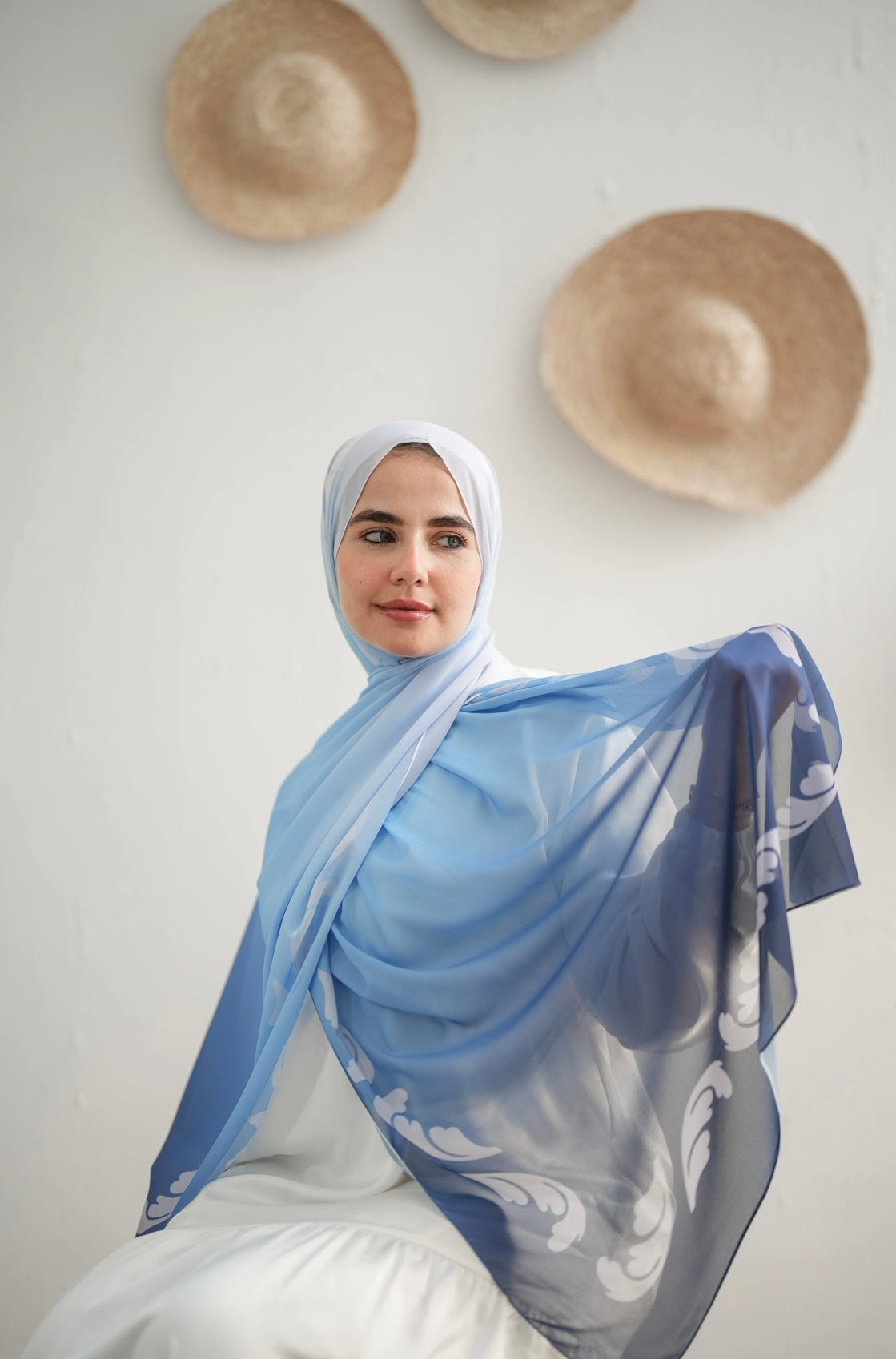 Sama Gradient Chiffon