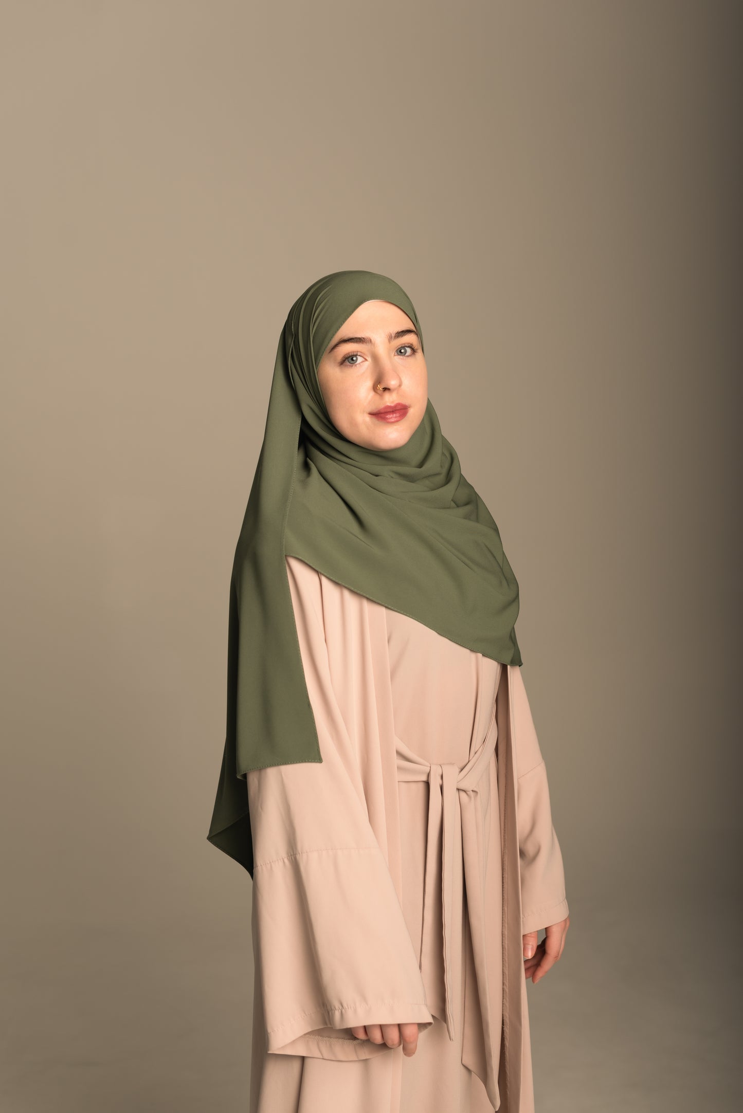 Premium Shawl in Jungle Green