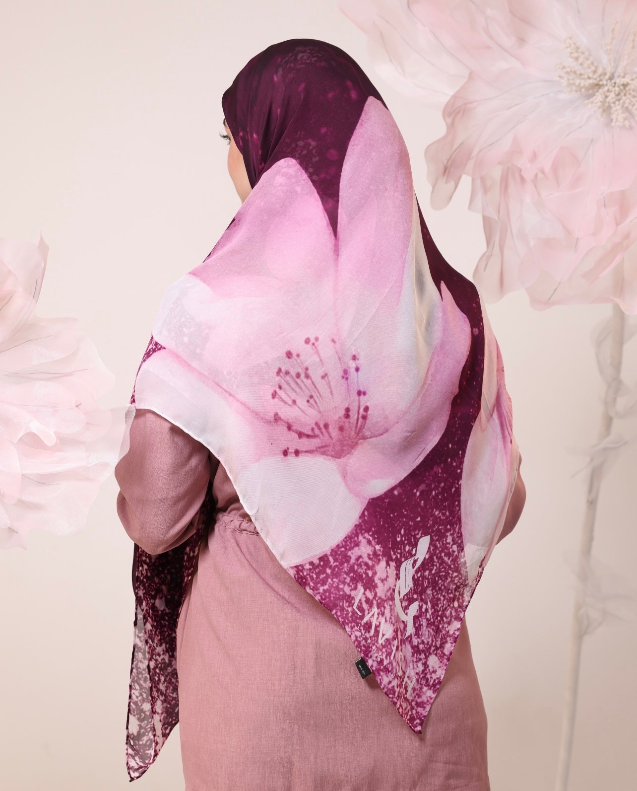 Sakura Silk in Rasberry Pink