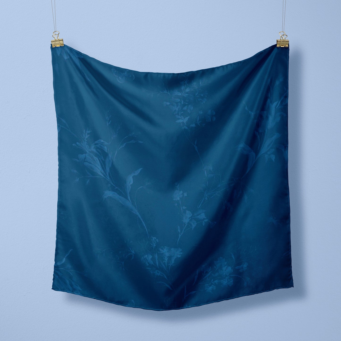 Teal Serene Silk
