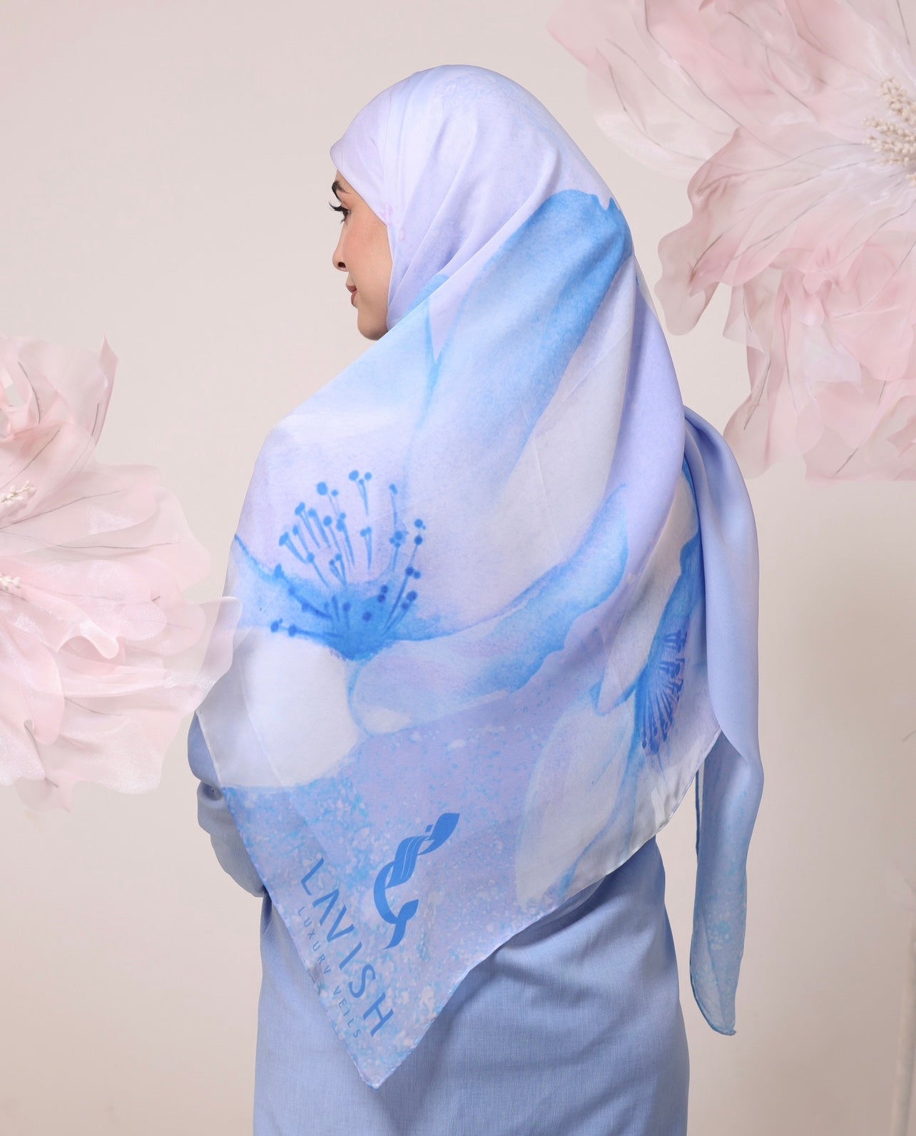 Sakura Silk in Periwinkle