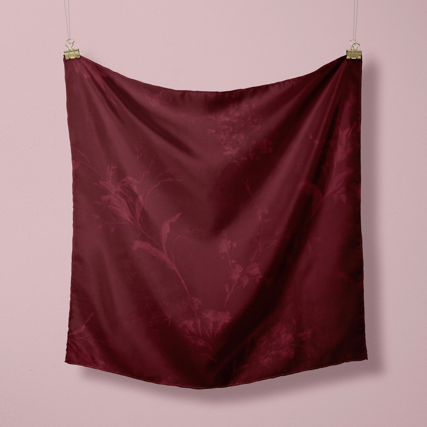 Red Serene Silk