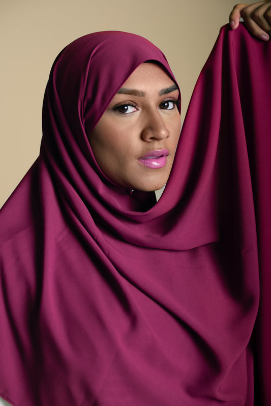 Premium Shawl in Mulberry