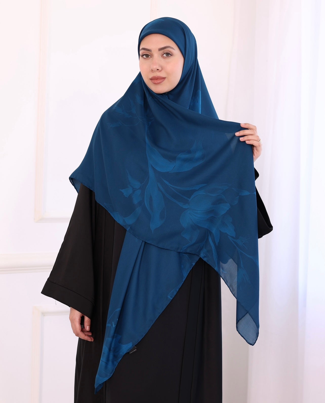 Teal Serene Silk