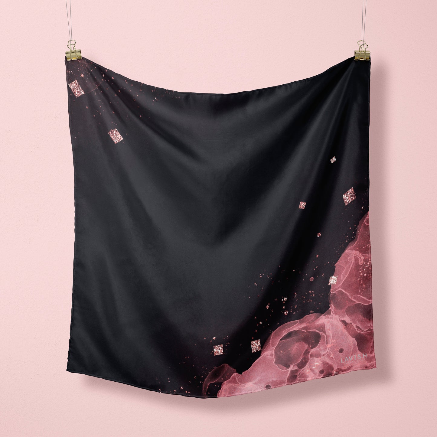 Rose Noir Silk