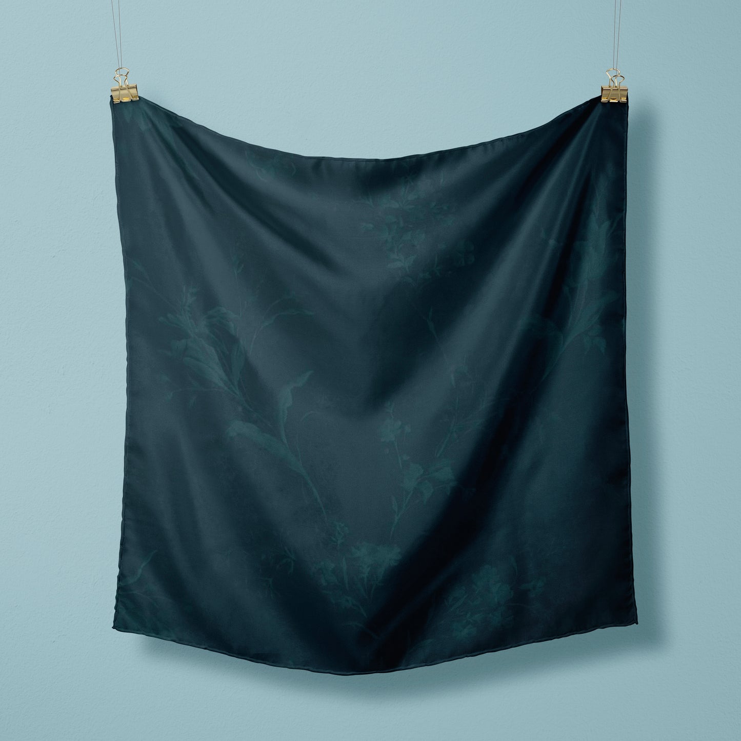 Dark Emerald Serene Silk