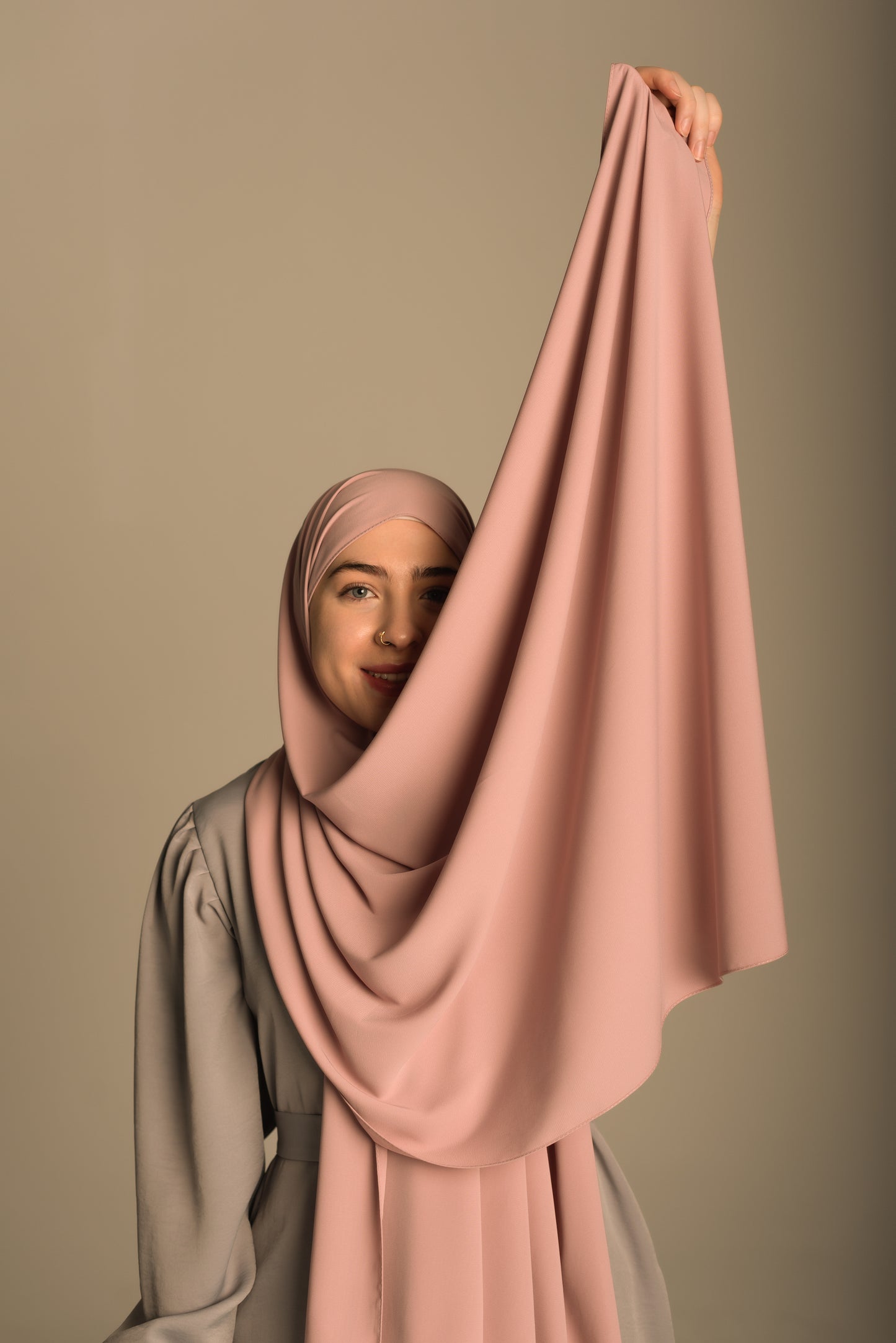 Premium Shawl in Light Mauve