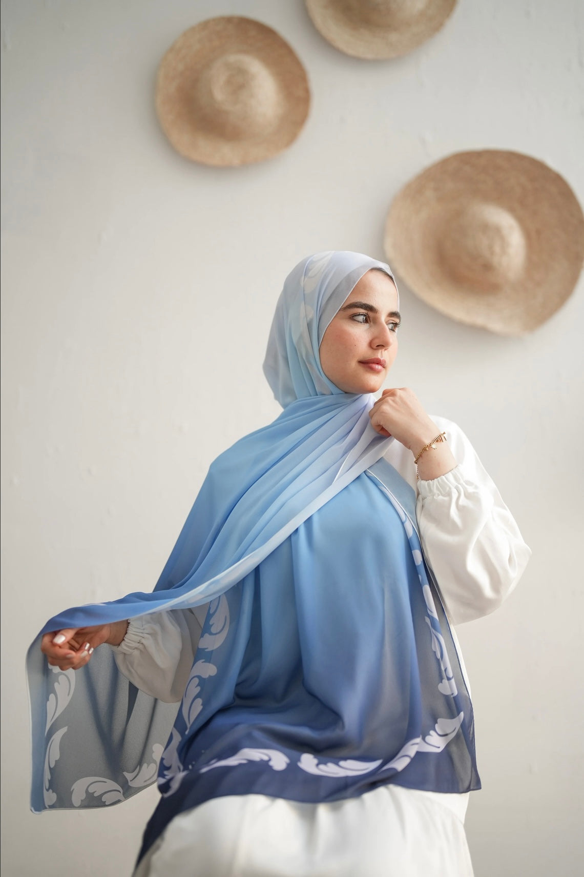 Sama Gradient Chiffon