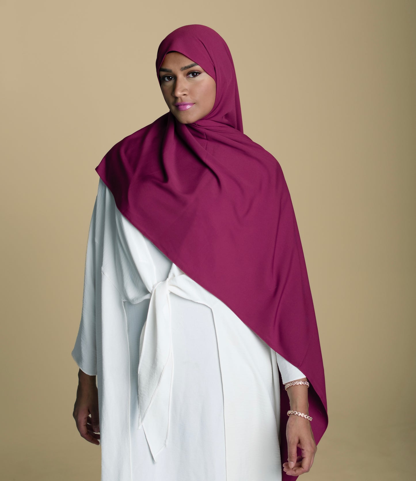 Premium Shawl in Mulberry