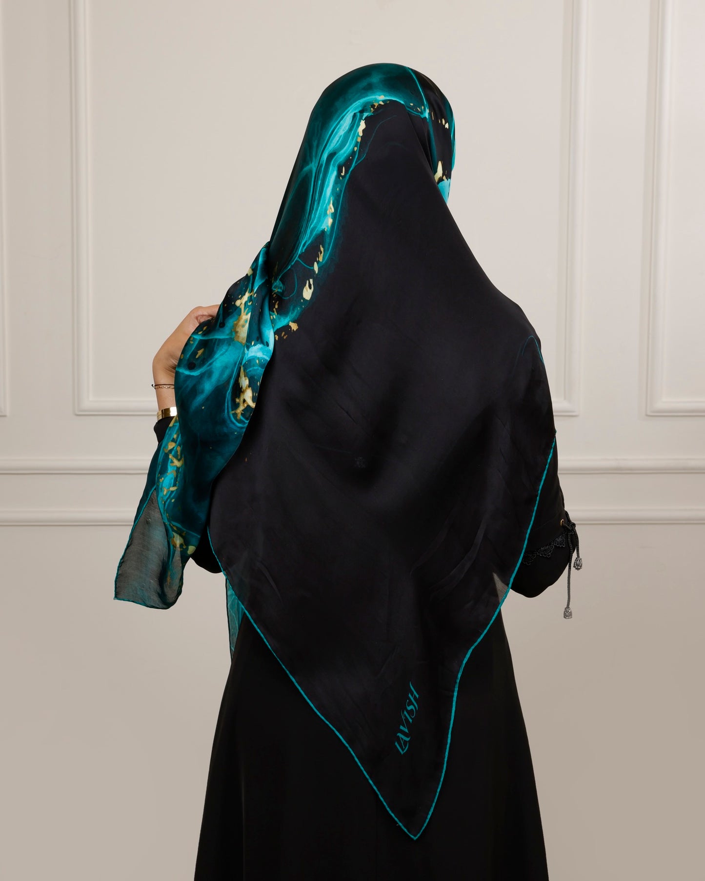 Pure Silk in Golden Black