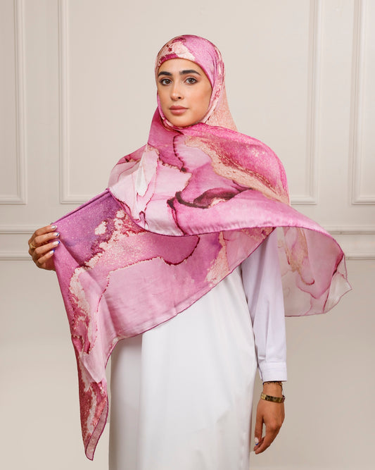 Pure Silk in Golden Pink