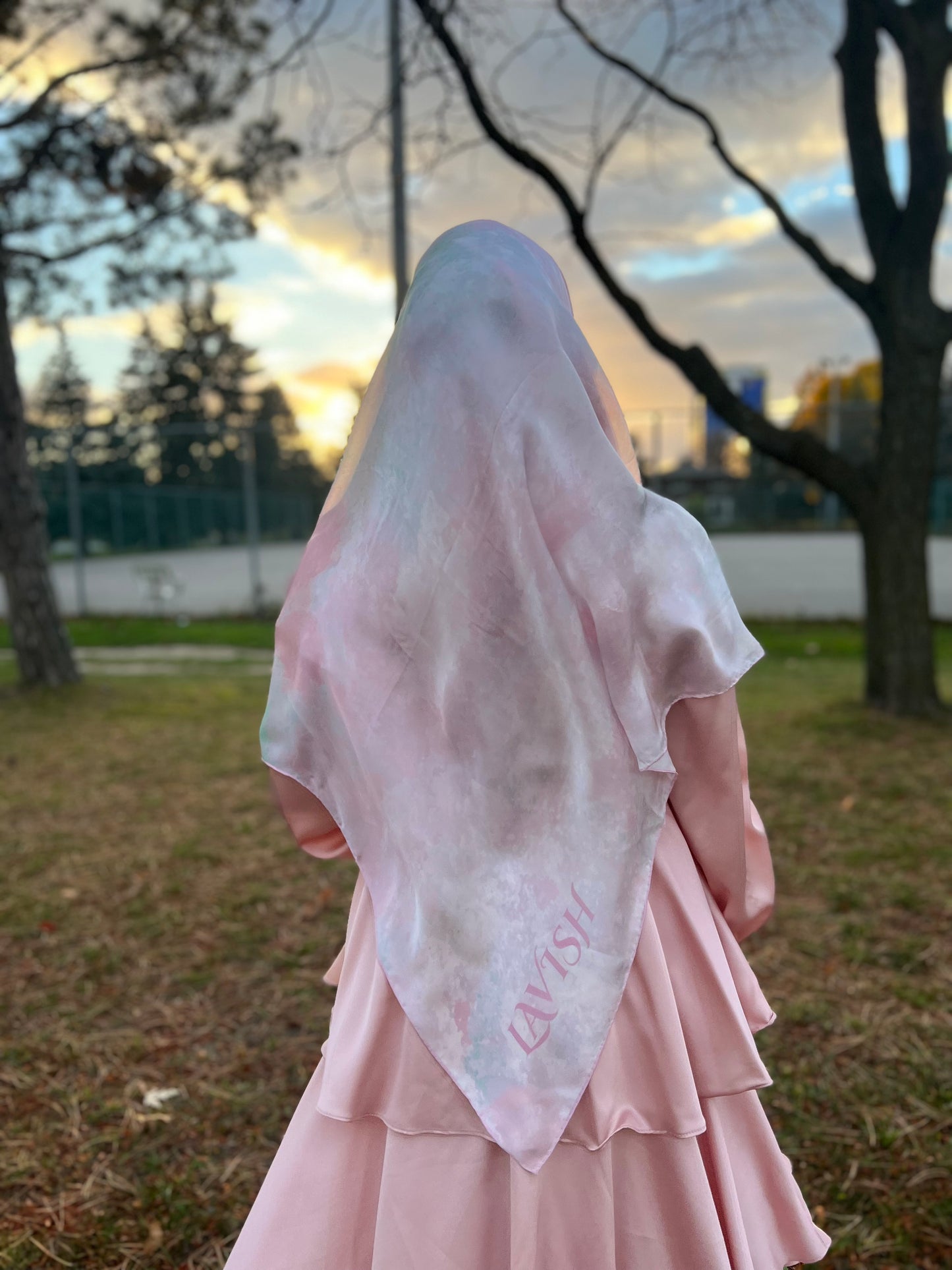 Pink Pearl Silk Satin
