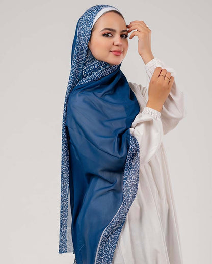 Nila Calligraphy Chiffon