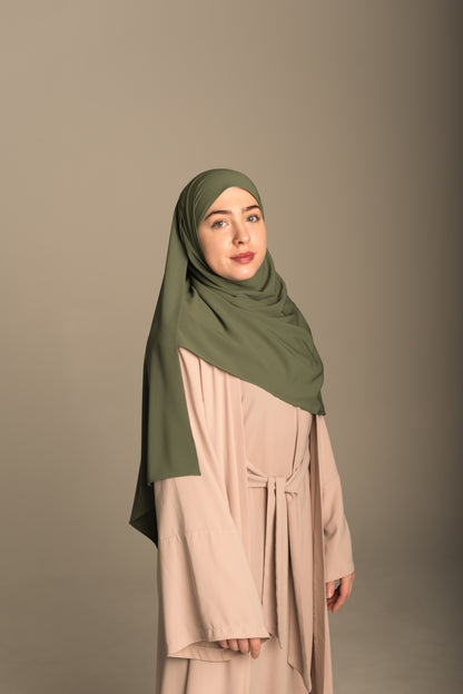 Premium Shawl in Jungle Green