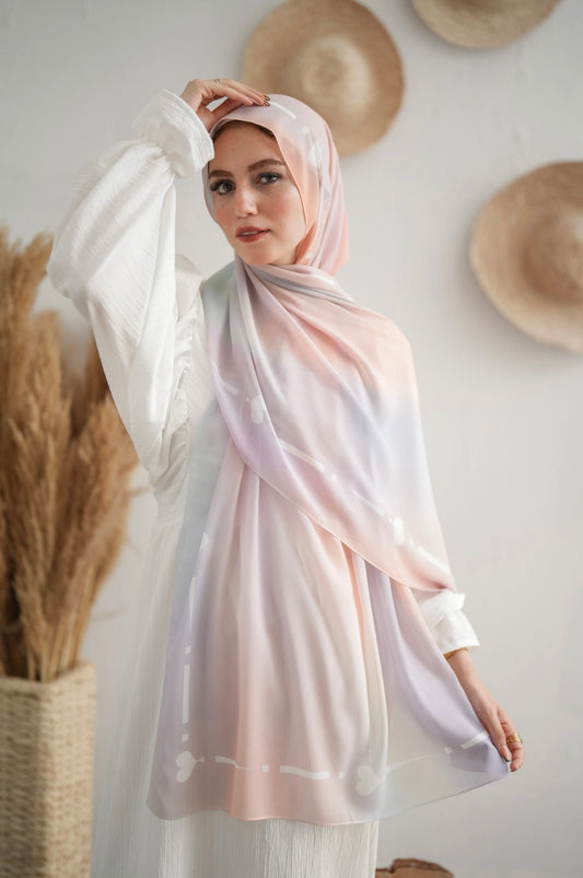 Hala Gradient Chiffon