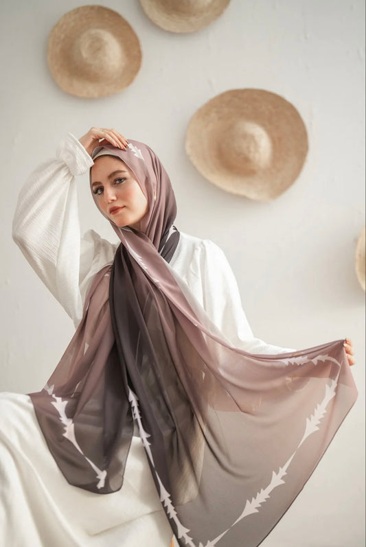 Sahara Gradient Chiffon
