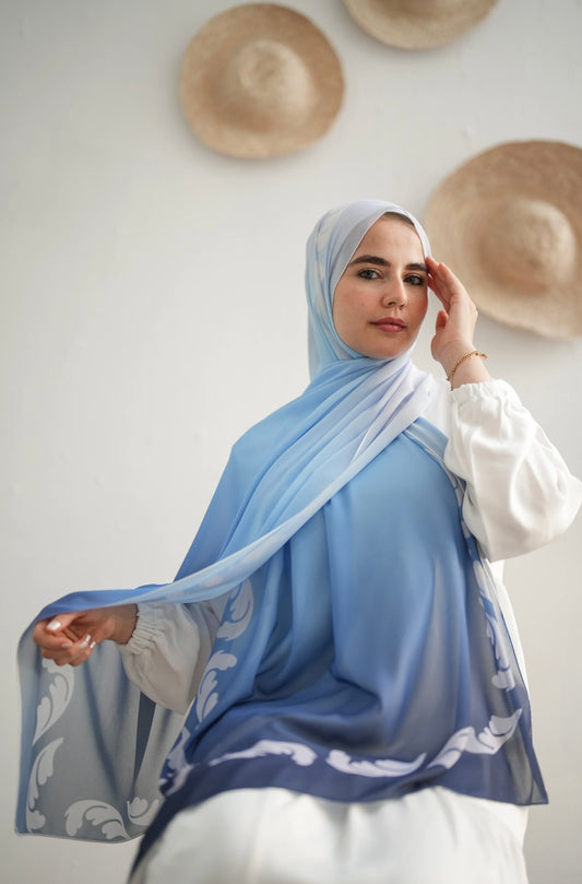 Sama Gradient Chiffon