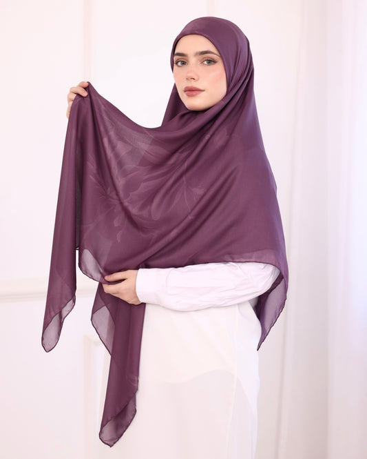 Plum Serene Silk