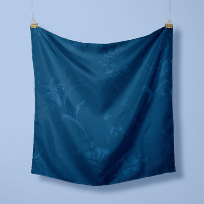 Teal Serene Silk