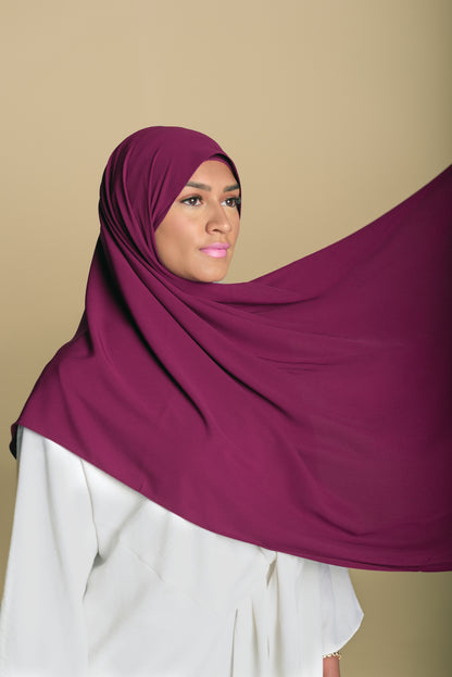 Premium Shawl in Mulberry