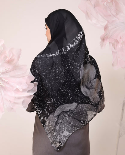 Sakura Silk in Royal Black