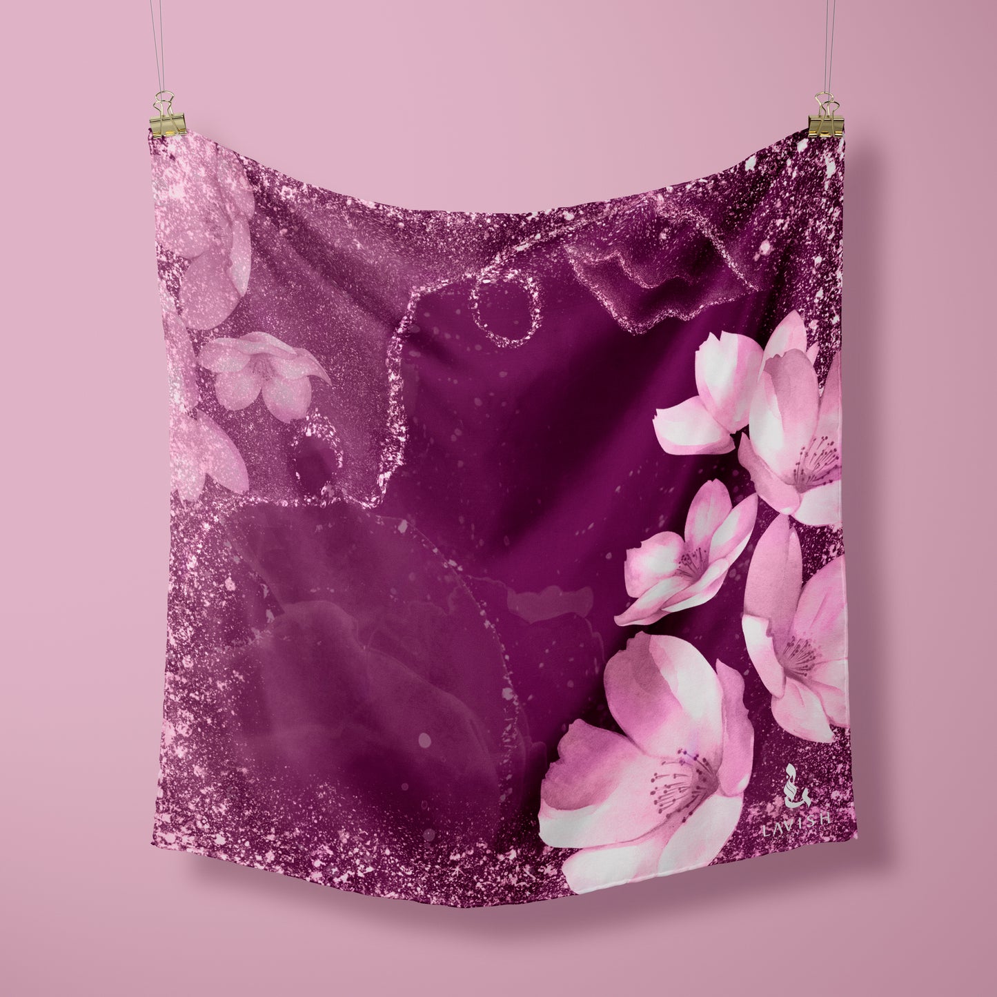 Sakura Silk in Rasberry Pink