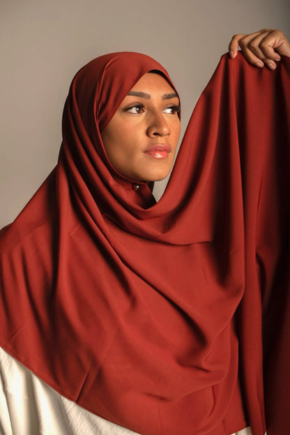 Premium Shawl in Rust
