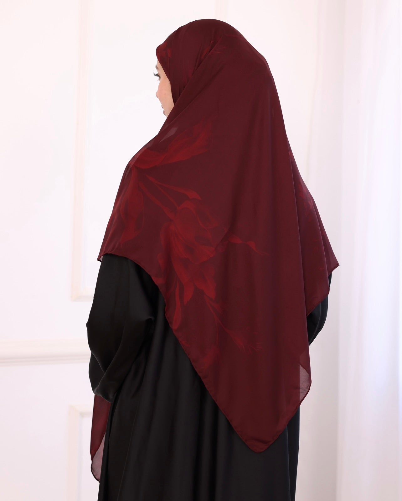 Red Serene Silk