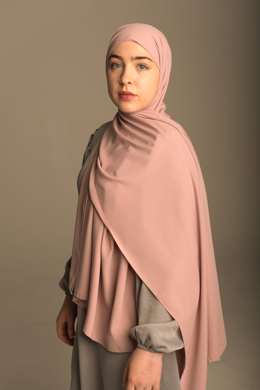 Premium Shawl in Light Mauve