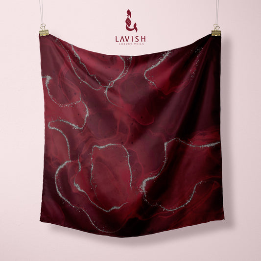 Burgundy Black Aura