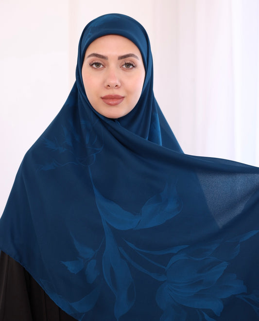 Teal Serene Silk