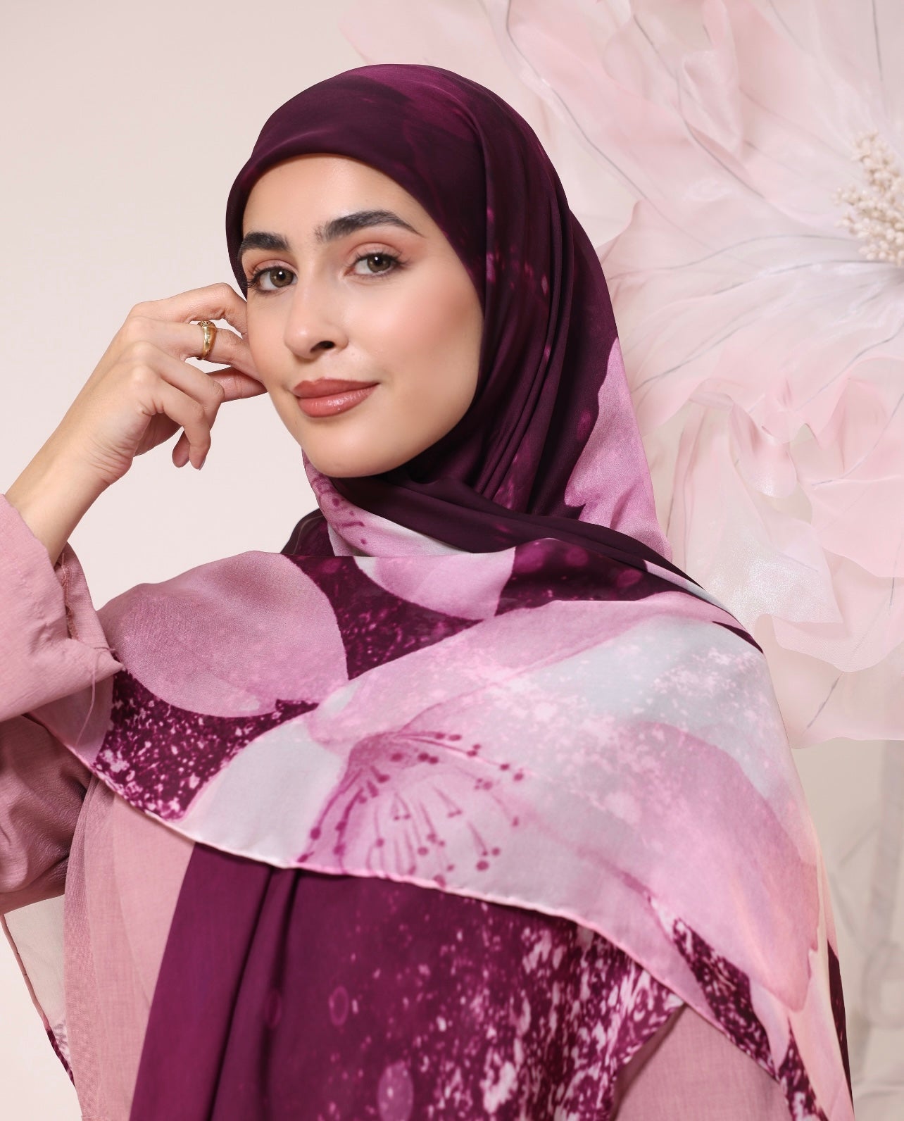 Sakura Silk in Rasberry Pink