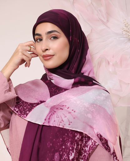 Sakura Silk in Rasberry Pink