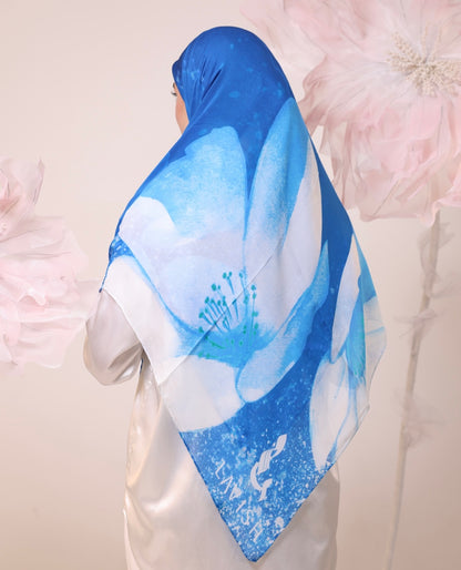 Sakura Silk in True Blue
