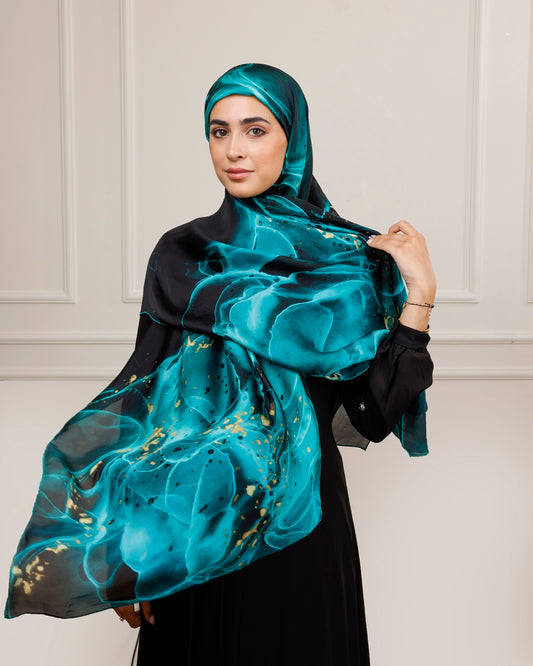 Pure Silk in Golden Black