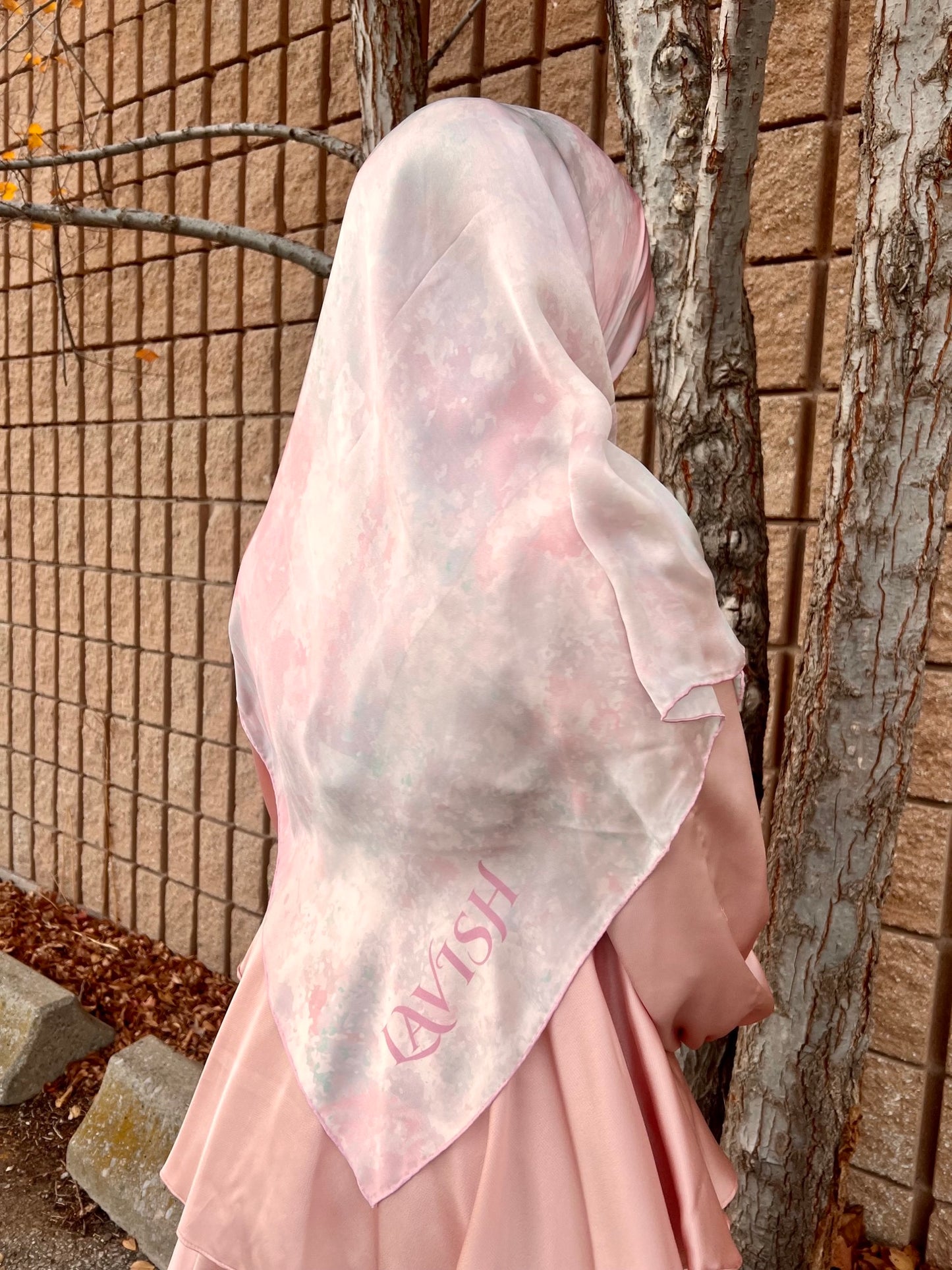 Pink Pearl Silk Satin